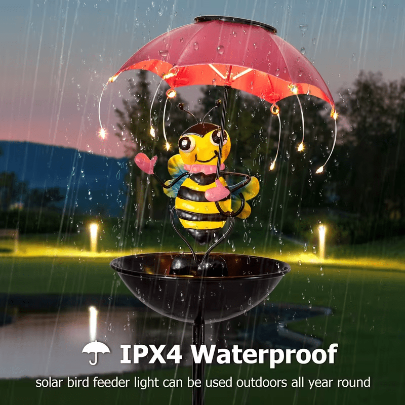 NEW Bumble Bee Statue with Bird Feeder Function - FranksFunkyStuff