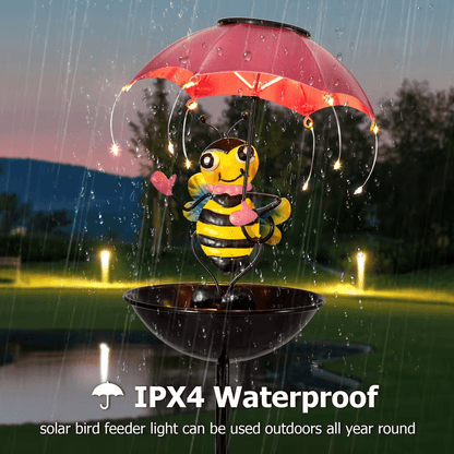 NEW Bumble Bee Statue with Bird Feeder Function - FranksFunkyStuff