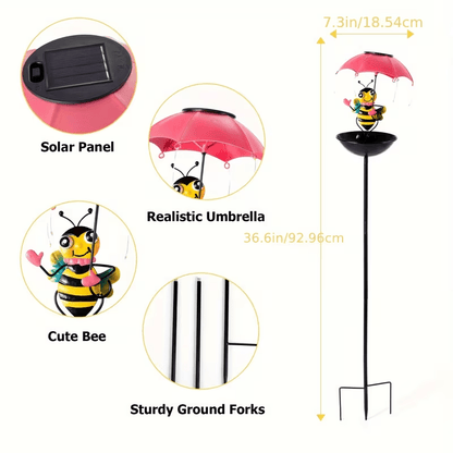 NEW Bumble Bee Statue with Bird Feeder Function - FranksFunkyStuff