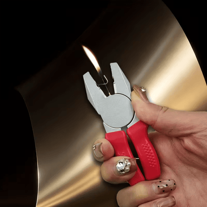 NEW Butane Lighter, Creative Tool Shaped Plyers , Soft Flame Lighter - FranksFunkyStuff