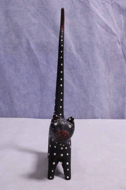 NEW Cat Figurine with Super Long Tail - FranksFunkyStuff