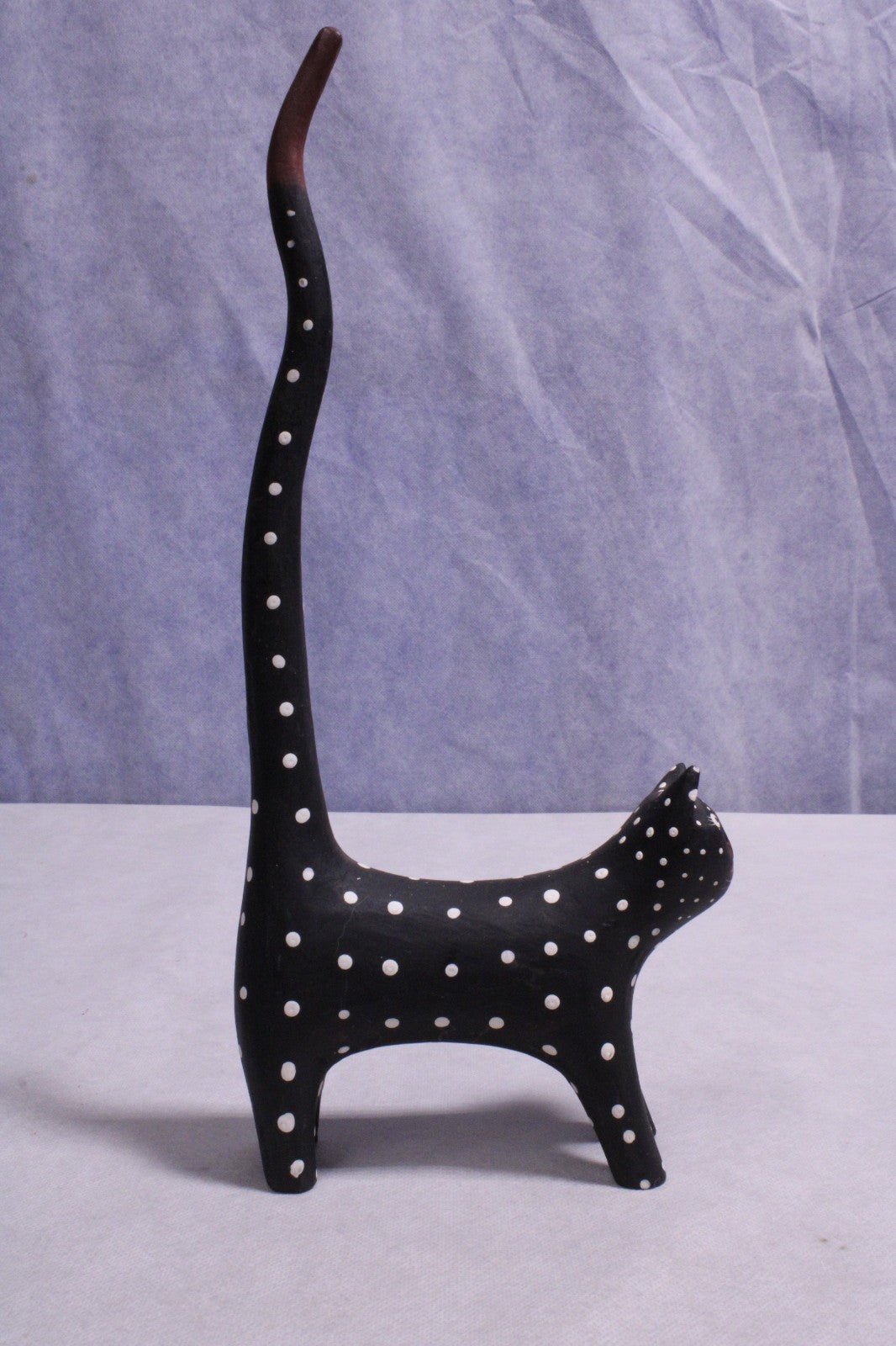 NEW Cat Figurine with Super Long Tail - FranksFunkyStuff