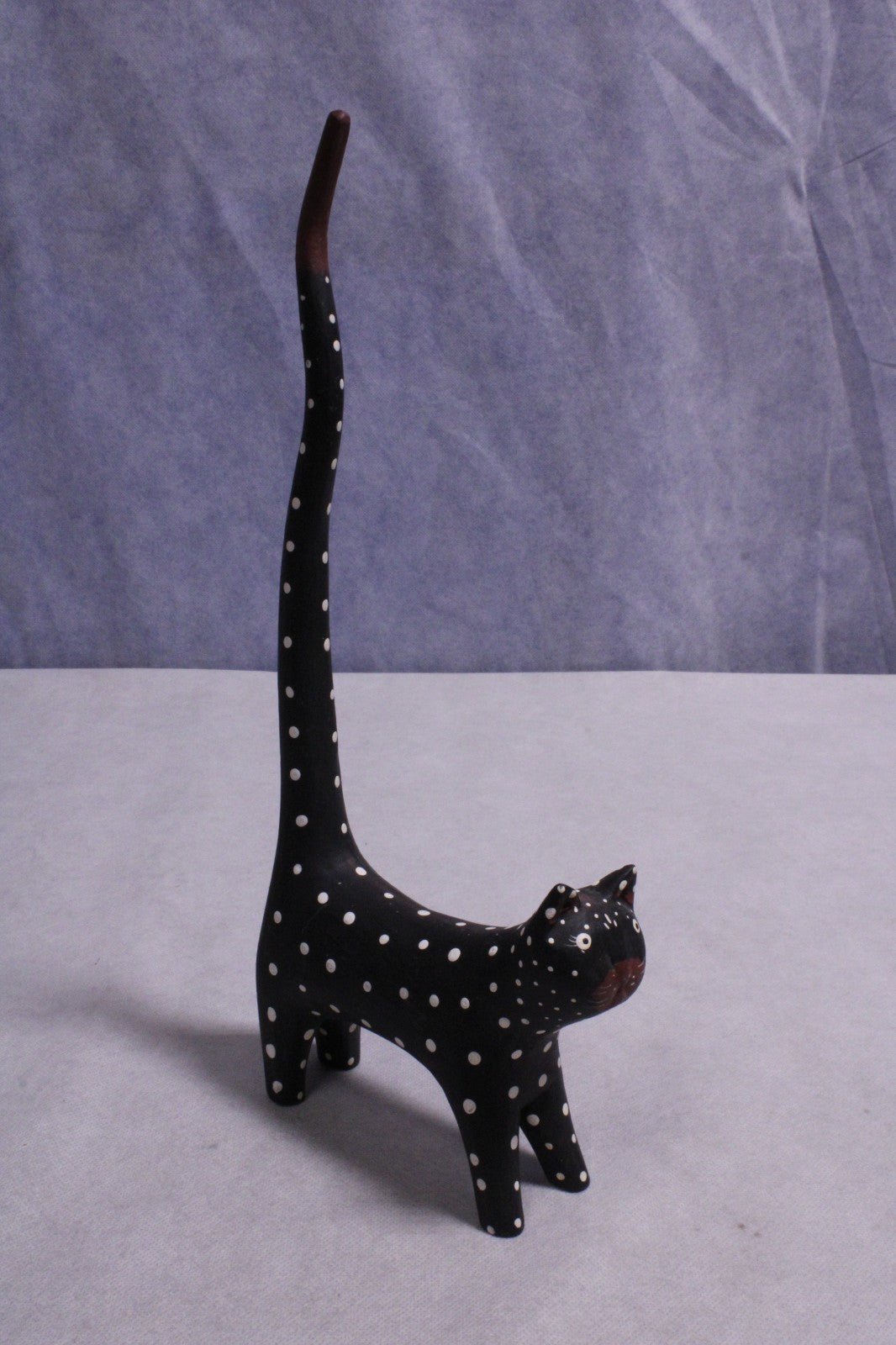 NEW Cat Figurine with Super Long Tail - FranksFunkyStuff