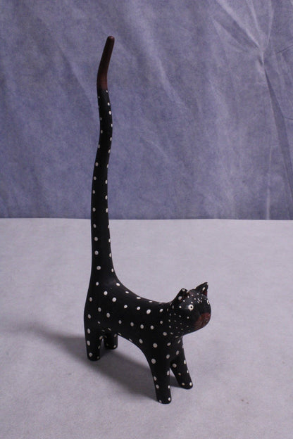 NEW Cat Figurine with Super Long Tail - FranksFunkyStuff