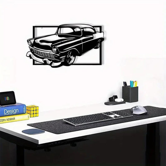 NEW CHEVY 1956 BEL AIR Classic Car Metal Silhouette Sign - FranksFunkyStuff