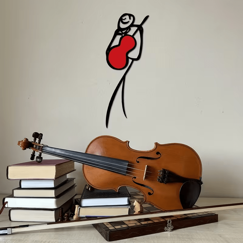 NEW Dancing Couple, 2 Pieces Colorful Metal Silhouette Line Art Wall Decor - FranksFunkyStuff