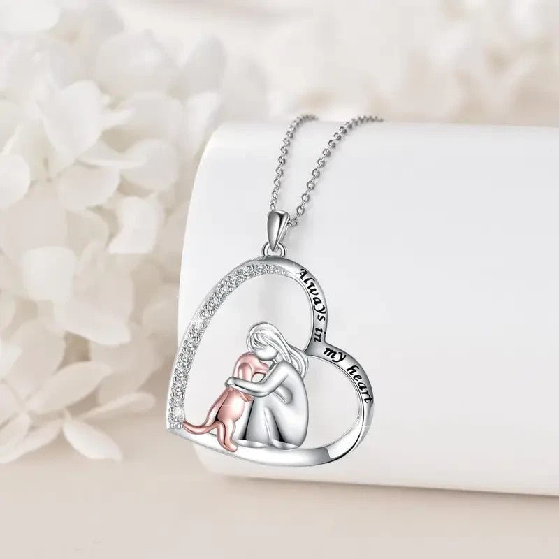 NEW Dog Necklace " Always in My Heart " Pendant with Necklace - FranksFunkyStuff