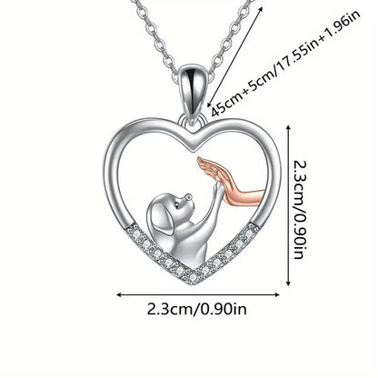 NEW Dog Paw Bumping Hand Necklace - FranksFunkyStuff