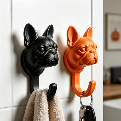 NEW DOG WALL HOOK , Floppy-Eared Dog Shaped Wall Hook ( 2 PIECE SET) - FranksFunkyStuff