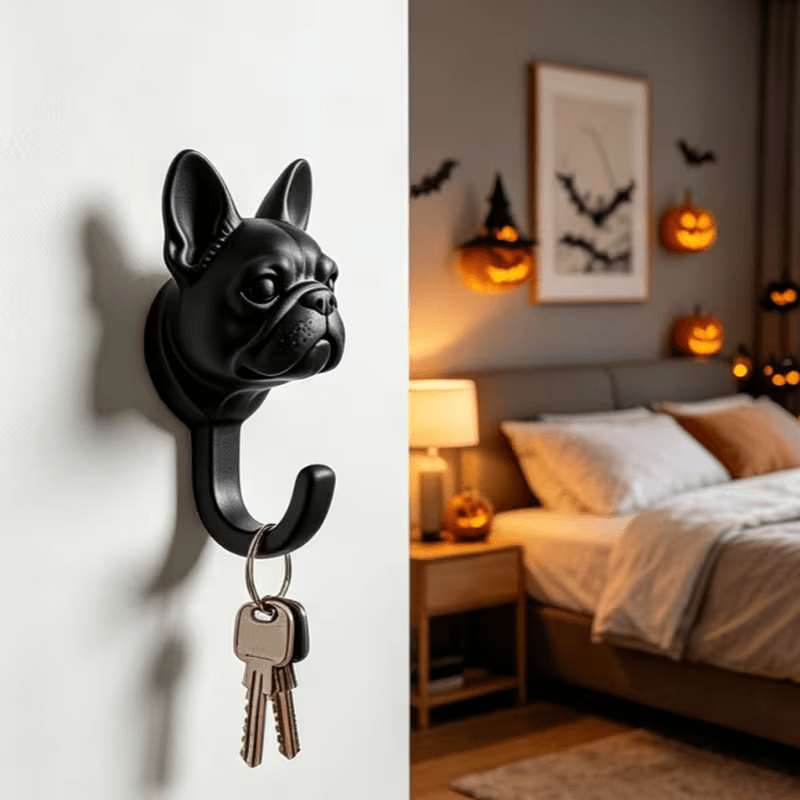 NEW DOG WALL HOOK , Floppy-Eared Dog Shaped Wall Hook ( 2 PIECE SET) - FranksFunkyStuff