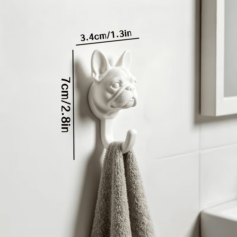 NEW DOG WALL HOOK , Floppy-Eared Dog Shaped Wall Hook ( 2 PIECE SET) - FranksFunkyStuff