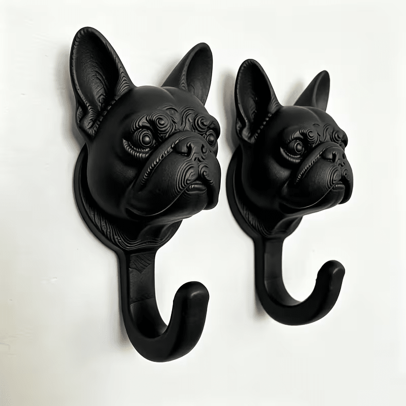 NEW DOG WALL HOOK , Floppy-Eared Dog Shaped Wall Hook ( 2 PIECE SET) - FranksFunkyStuff