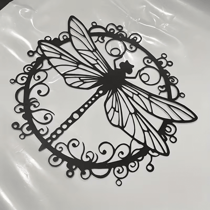 NEW Dragonfly Metal Silhouette Wall Art (Large) - FranksFunkyStuff