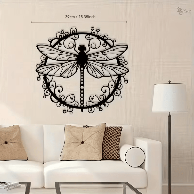 NEW Dragonfly Metal Silhouette Wall Art (Large) - FranksFunkyStuff