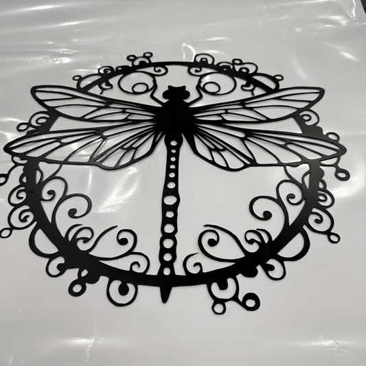 NEW Dragonfly Wall Art Metal Silhouette BIG 16 inch, See my listings for 12 inch - FranksFunkyStuff