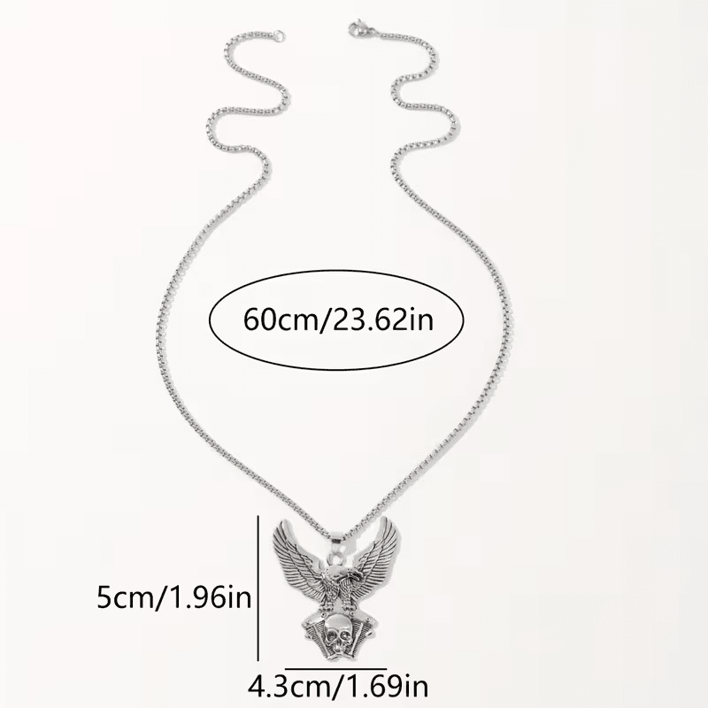 New Eagle Pendant Necklace - FranksFunkyStuff