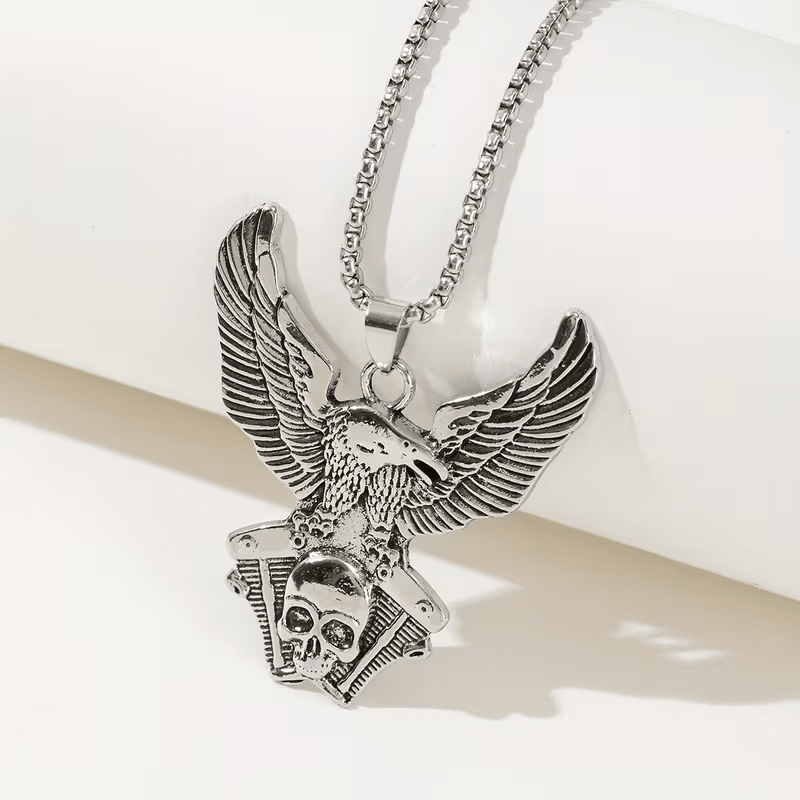 New Eagle Pendant Necklace - FranksFunkyStuff