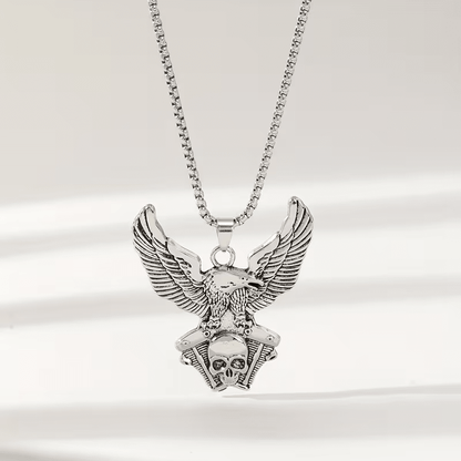 New Eagle Pendant Necklace - FranksFunkyStuff