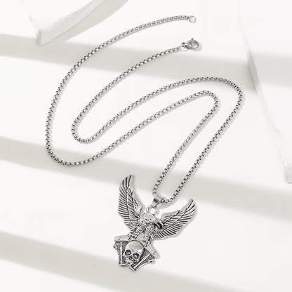New Eagle Pendant Necklace - FranksFunkyStuff