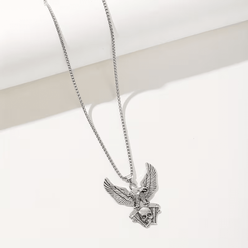 New Eagle Pendant Necklace - FranksFunkyStuff
