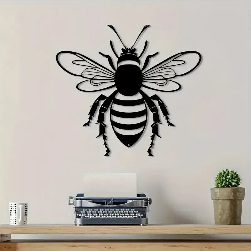 NEW Elegant Metal Bee Silhouette - FranksFunkyStuff