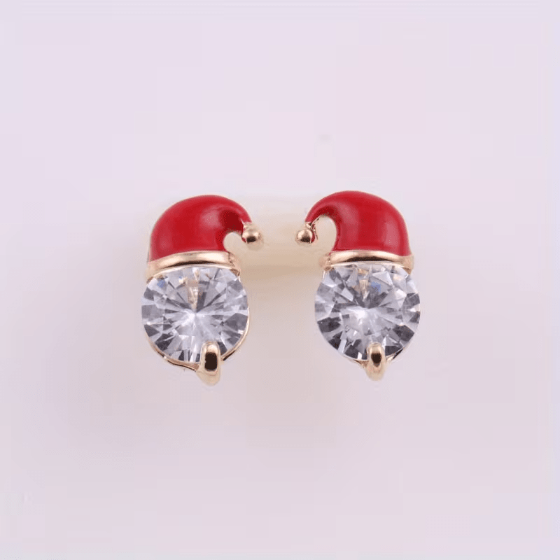 NEW Elegant Synthetic Zircon Earrings for Christmas - FranksFunkyStuff
