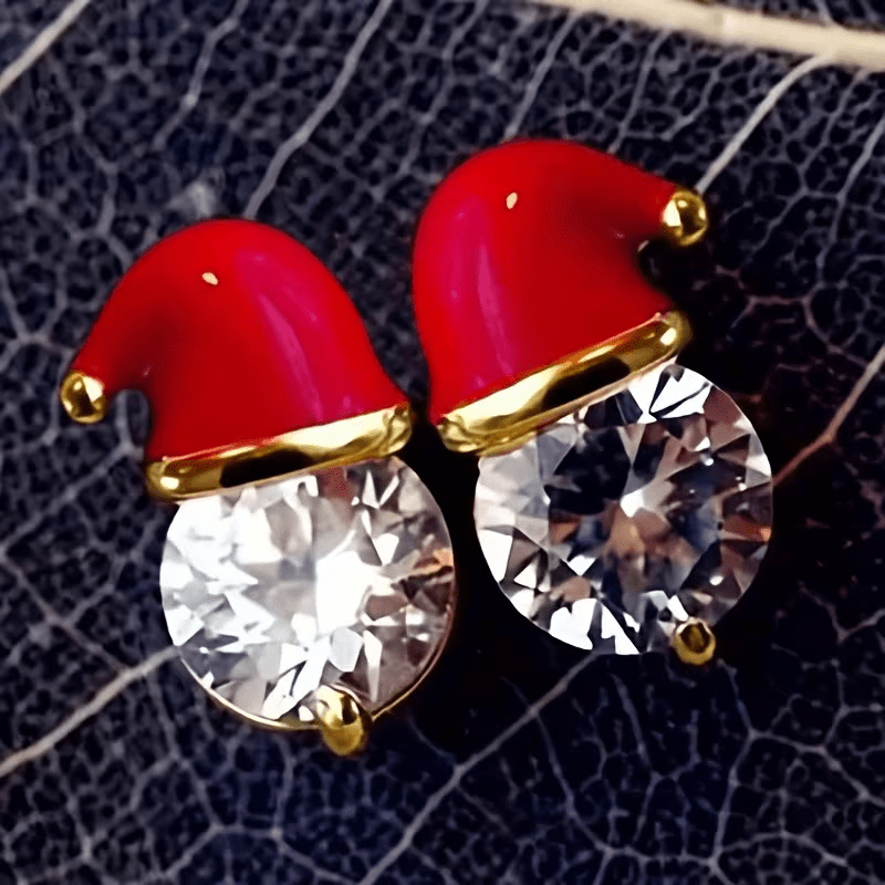 NEW Elegant Synthetic Zircon Earrings for Christmas - FranksFunkyStuff