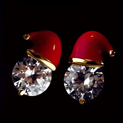 NEW Elegant Synthetic Zircon Earrings for Christmas - FranksFunkyStuff