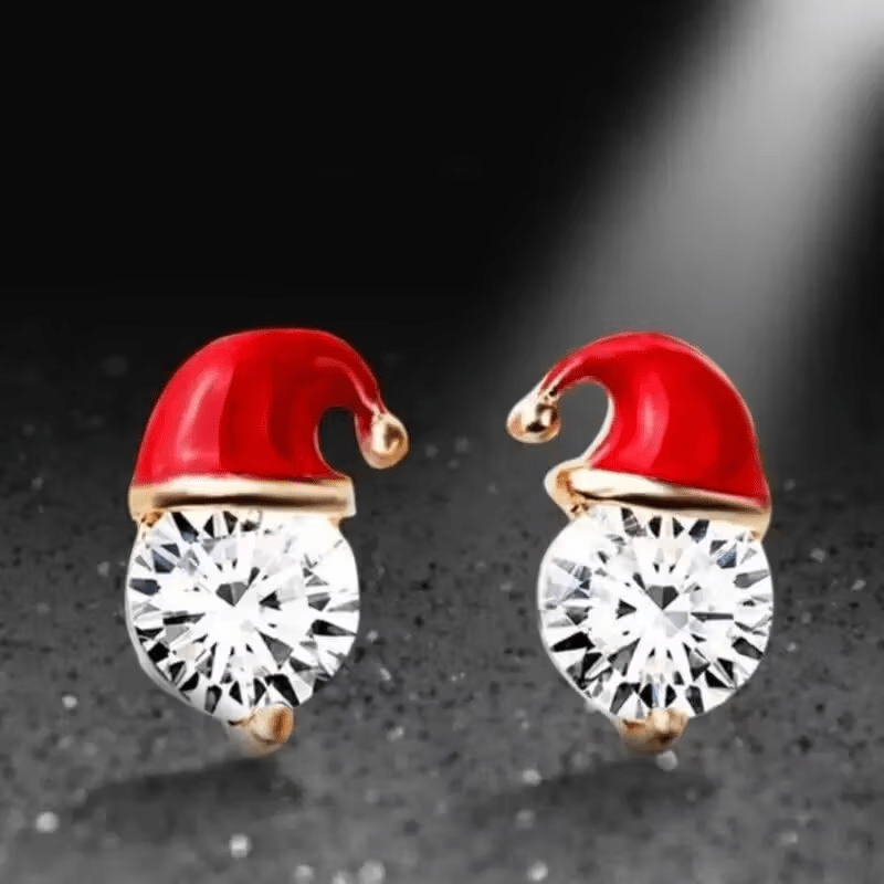 NEW Elegant Synthetic Zircon Earrings for Christmas - FranksFunkyStuff