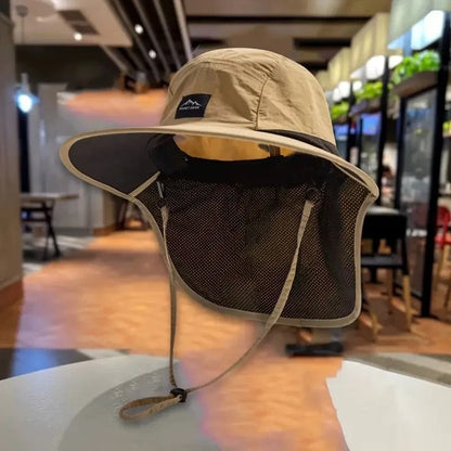 NEW Fashionable Men's Sun Hat - Perfect for Fishing, Hiking, and Camping - FranksFunkyStuff