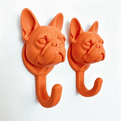 NEW French Bulldog-shaped Wall Hooks 2 per Pack - FranksFunkyStuff