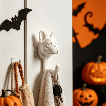 NEW French Bulldog-shaped Wall Hooks 2 per Pack - FranksFunkyStuff