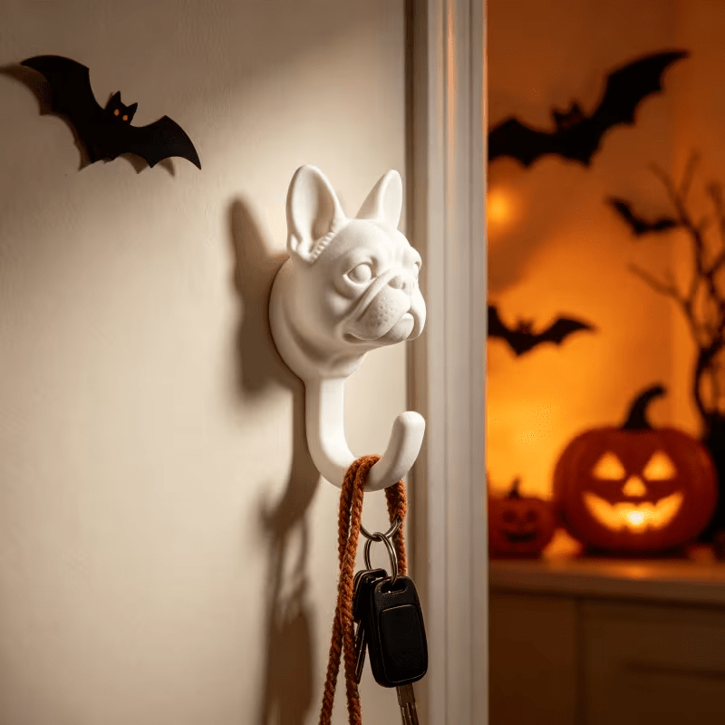 NEW French Bulldog-shaped Wall Hooks 2 per Pack - FranksFunkyStuff
