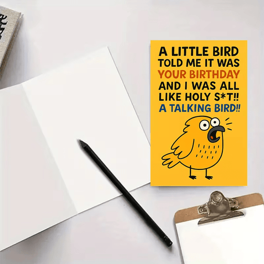 NEW Funny Birthday Greeting Card for Friends and Family, FREE SHIPPING - FranksFunkyStuff