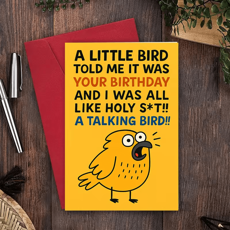 NEW Funny Birthday Greeting Card for Friends and Family, FREE SHIPPING - FranksFunkyStuff
