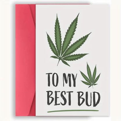 NEW Funny Cannabis-Themed Birthday Card for Him or Her FREE SHIPPING - FranksFunkyStuff
