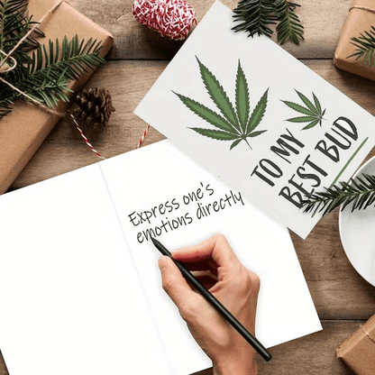 NEW Funny Cannabis-Themed Birthday Card for Him or Her FREE SHIPPING - FranksFunkyStuff