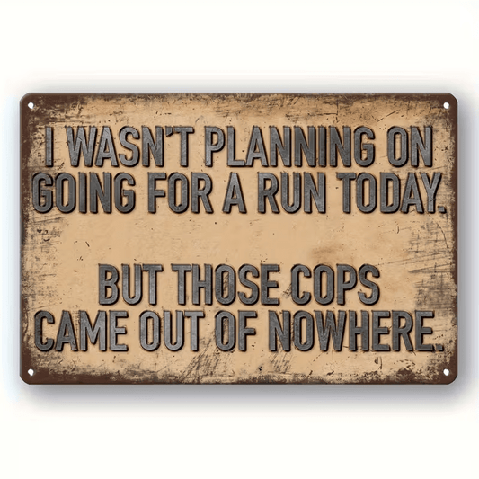 NEW Funny-Themed "I Didn'T Plan on Going for a Run Today " - FranksFunkyStuff