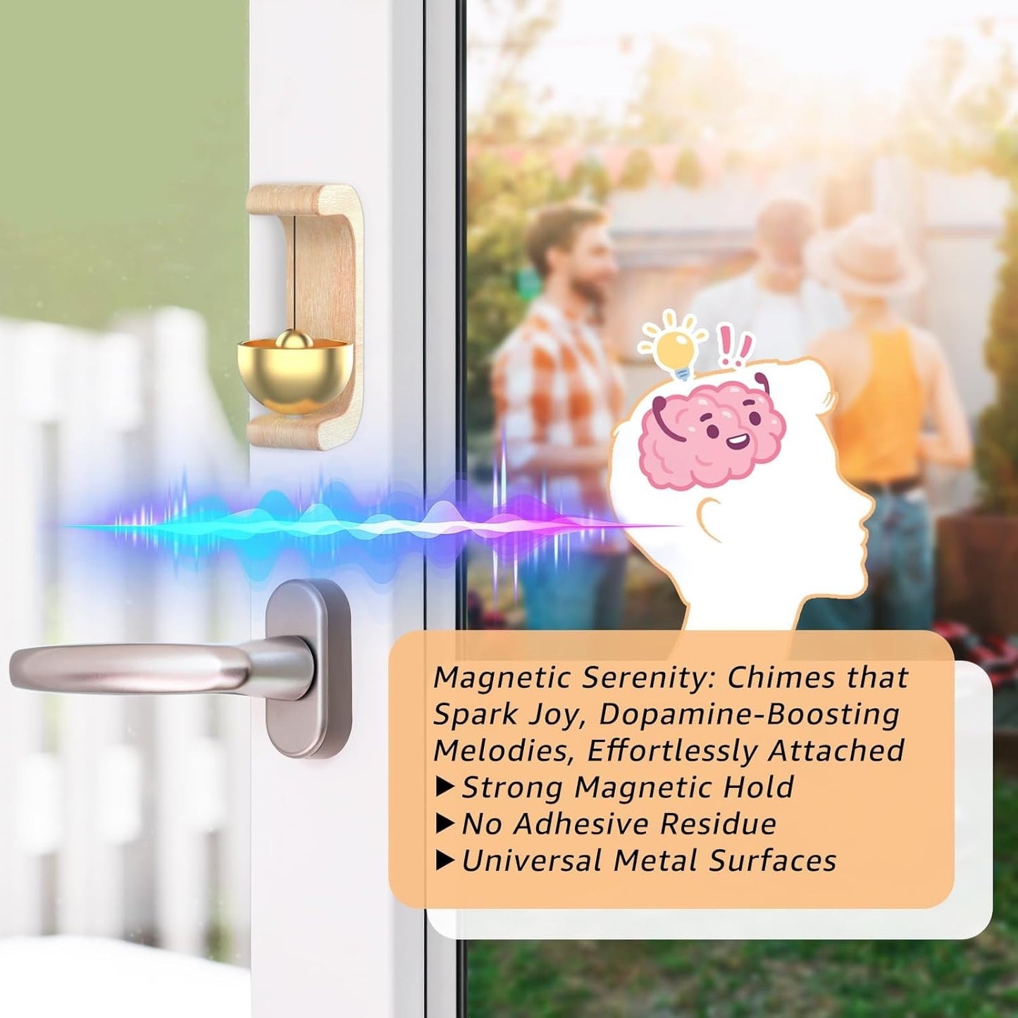 NEW Hanging Decoration Japanese Wooden Doorbell - FranksFunkyStuff