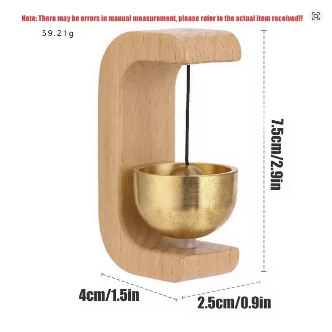 NEW Hanging Decoration Japanese Wooden Doorbell - FranksFunkyStuff
