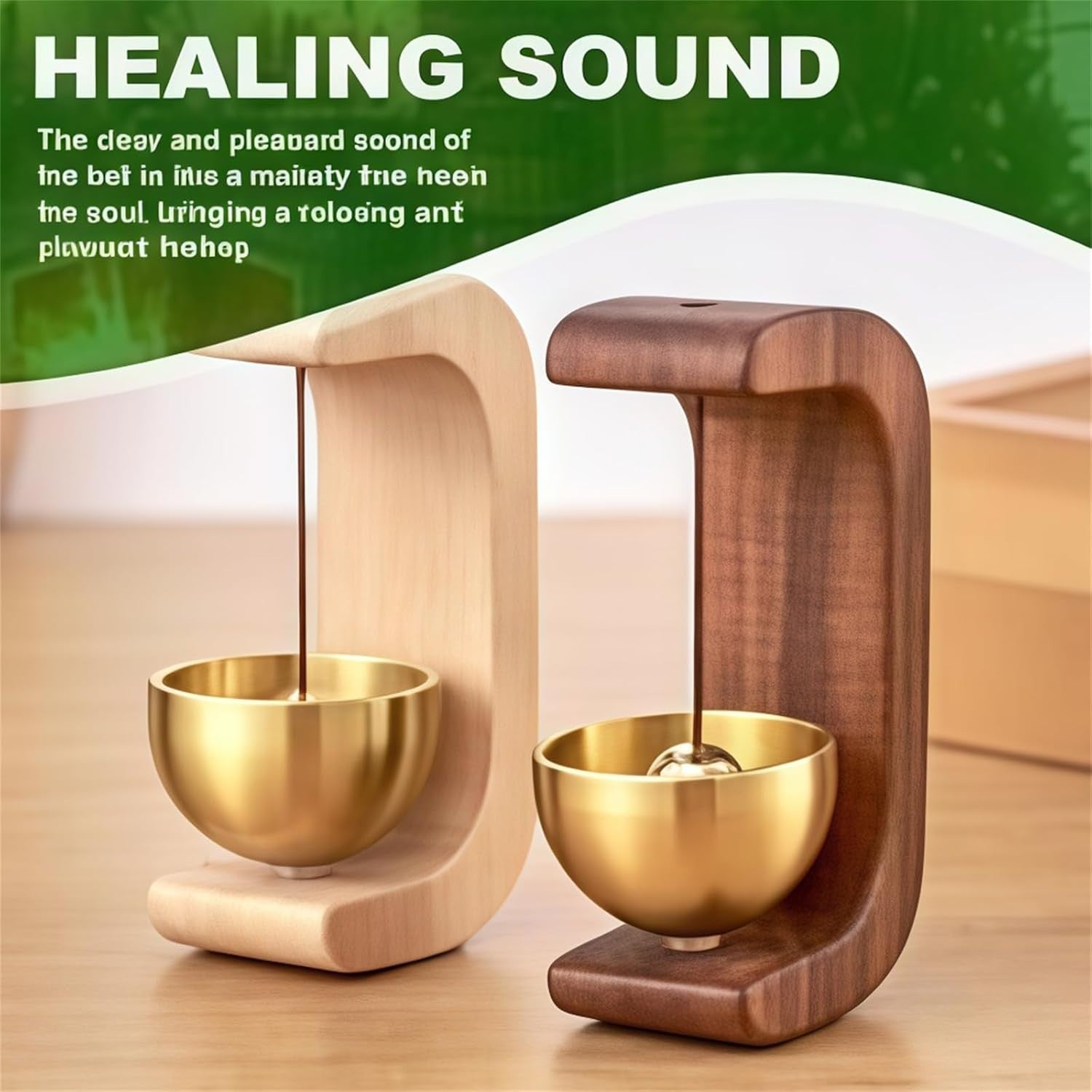 NEW Hanging Decoration Japanese Wooden Doorbell - FranksFunkyStuff