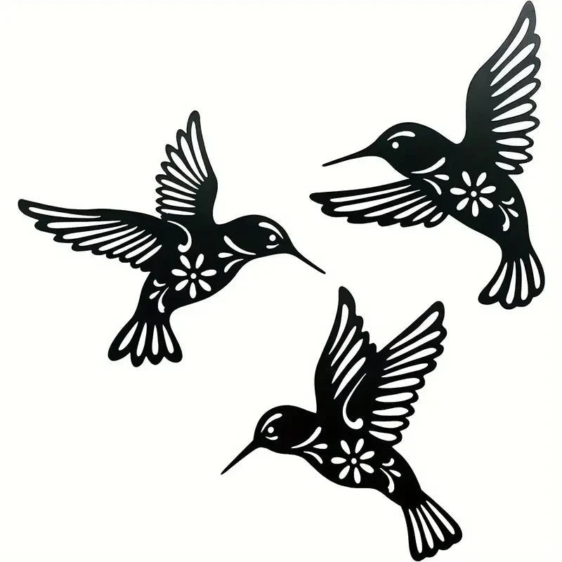 NEW Hummingbirds 3pcs Set - FranksFunkyStuff