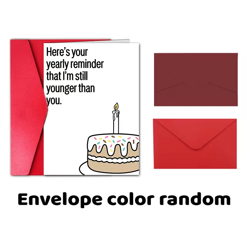 NEW Humorous Birthday Card for Friends and Family, FREE SHIPPING - FranksFunkyStuff