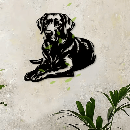 NEW Labrador Dog Metal Silhouette, Wall Art - FranksFunkyStuff