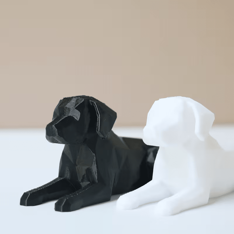 NEW Labrador Realistic Dog Statue, Sleeping Pose Labrador - FranksFunkyStuff