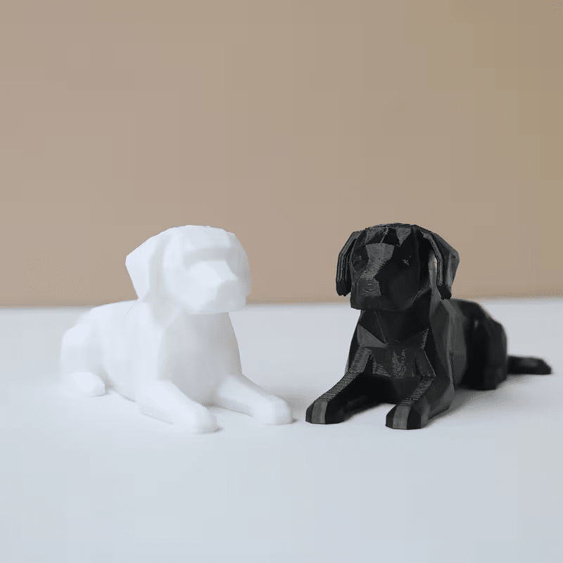 NEW Labrador Realistic Dog Statue, Sleeping Pose Labrador - FranksFunkyStuff