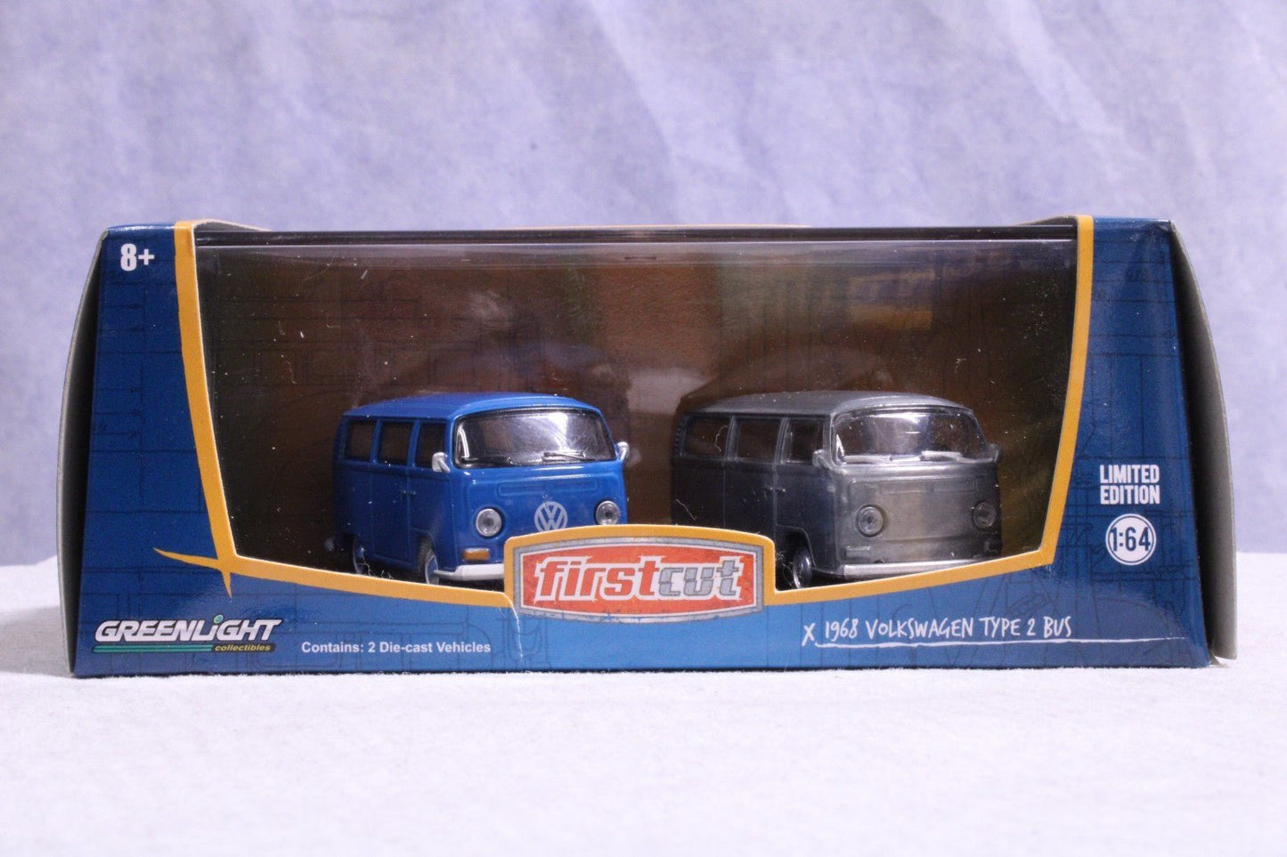 NEW Licensed Volkswagen Type 2 Bus, Two Buses in Factory Box - FranksFunkyStuff