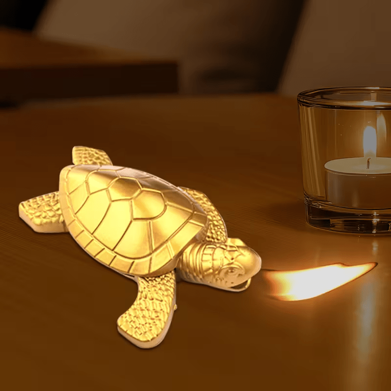 NEW Lighter Golden Turtle Butane Lighter - FranksFunkyStuff