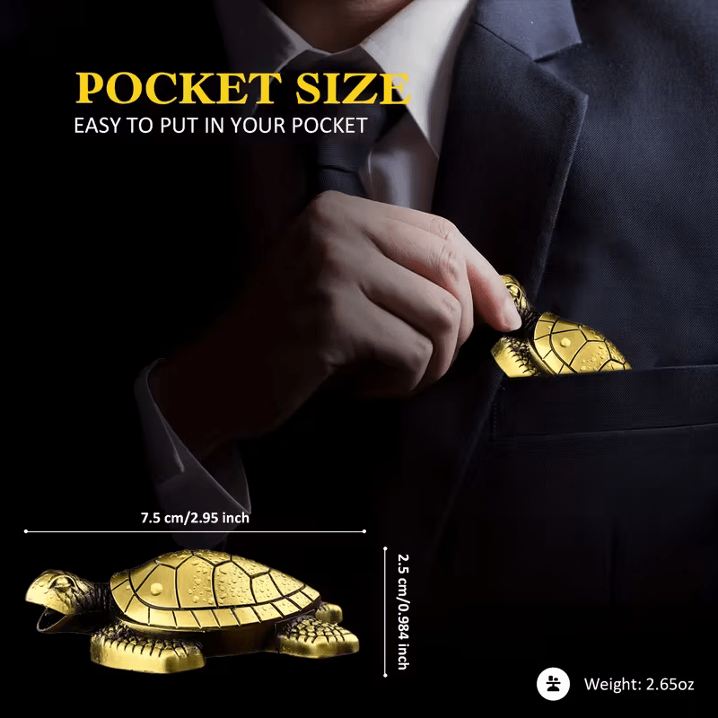 NEW Lighter Golden Turtle Butane Lighter - FranksFunkyStuff