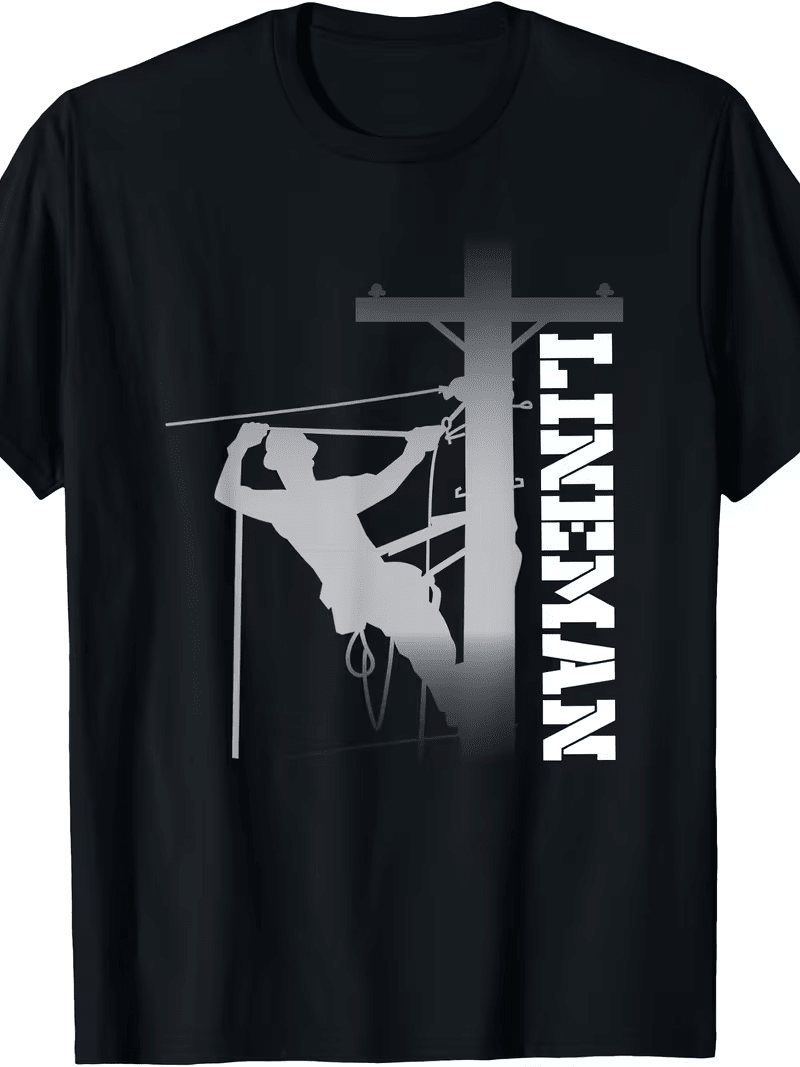 NEW LINEMAN T SHIRT - FranksFunkyStuff